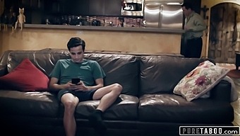 A Forbidden Encounter: Son Provokes Stepdad By Seducing Stepmom